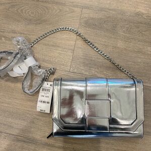 Chrome INC cross body chain clutch handbag